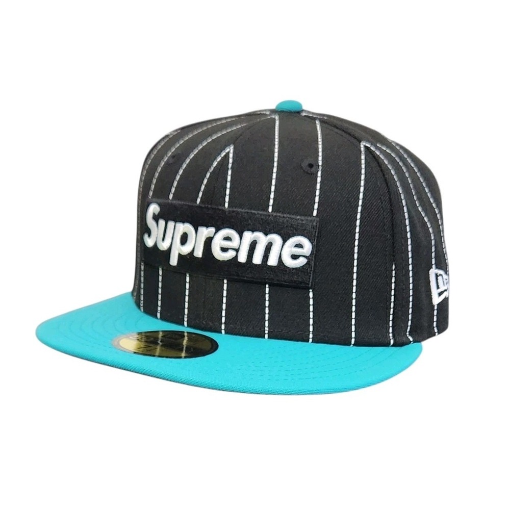 Supreme New Era FW25 MLB Florida Marlins Box Logo Fitted Hat 7 1/4 New